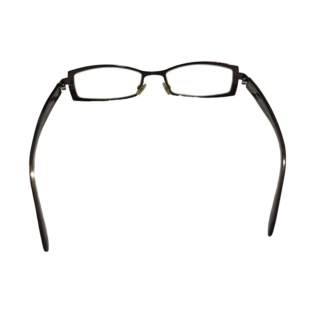 BCBGMAXAZRIA Ambrosia BRO Brown Rectangular Eyeglasses Frames L 135 MM